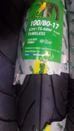 Timsun Tubeless Tyre 100-80-17 TS-689F Tire