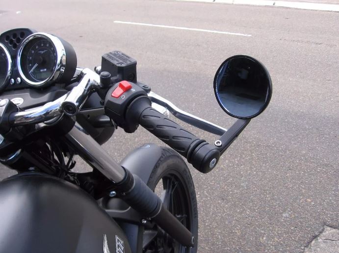 Cafe Racer Bar End Mirrors - Roadies Store