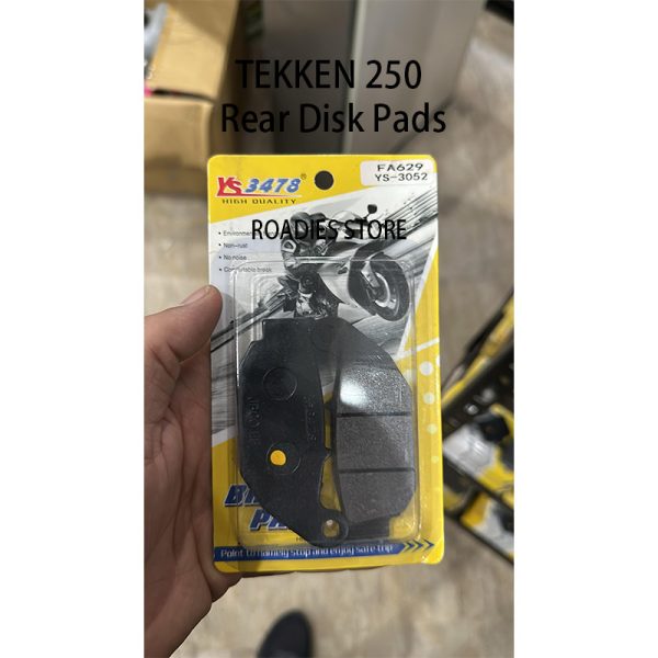 TEKKEN 250 Rear Disk Pads