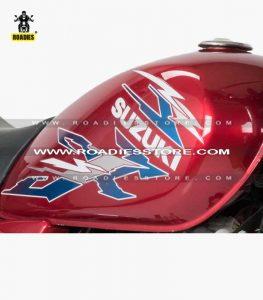 Suzuki GS150 RED Tank with Digital Sticker