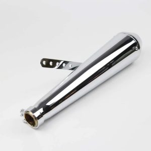 Motorcycle Vintage Cafe Racer Slip-on Exhaust Classic Brat Chopper bobber for Royal Enfield and Harley Muffler E05