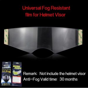  Soman Universal Motorcycle Helmet Anti Fog Film, Anti Fog for  Motorcycle Helmet Visor Shield Compatible with RF1200 X14 XD-4 MX-9 XG 100  K6 I90 Strada II (Transparent) : Automotive