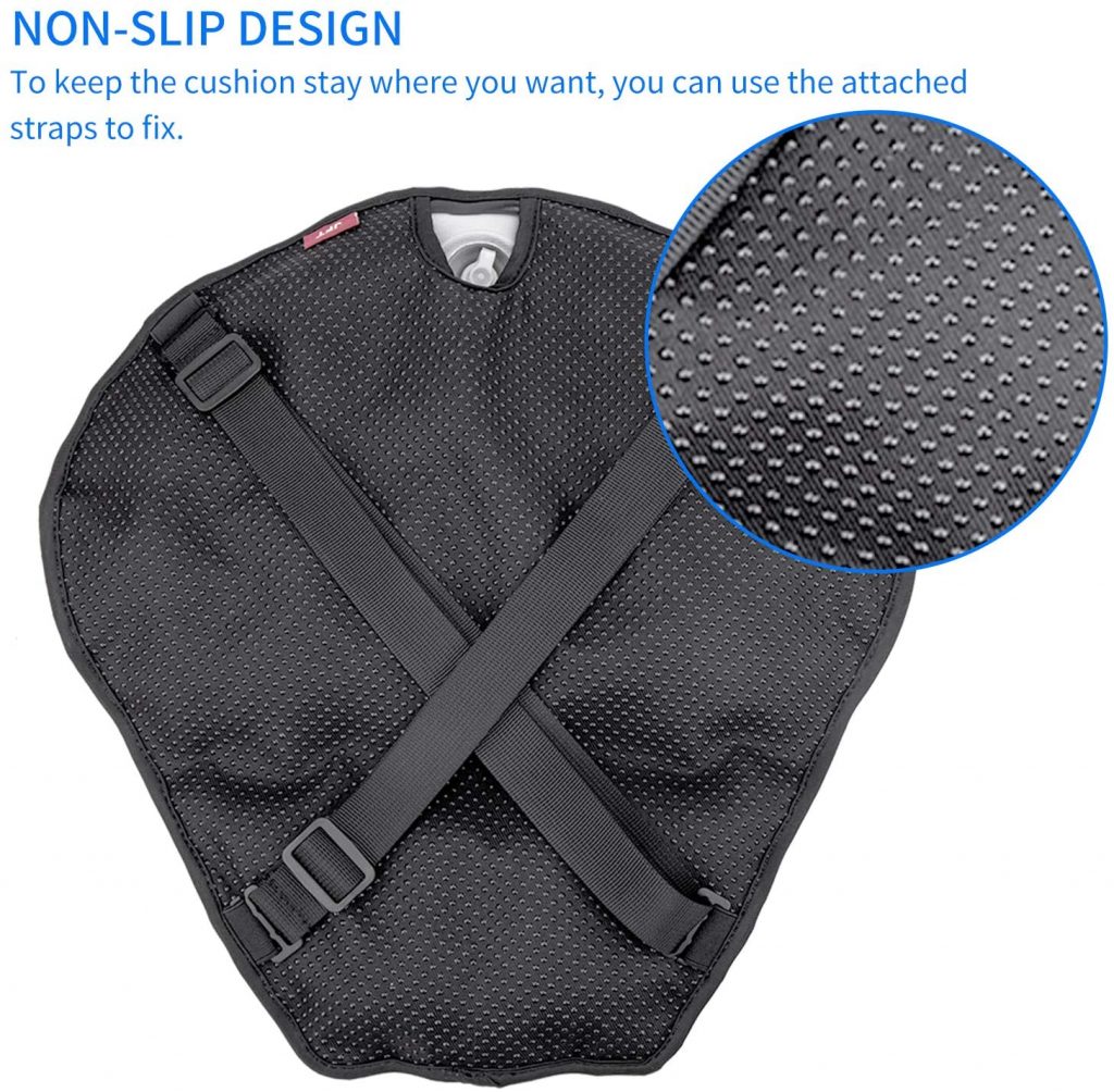 Motorcycle Air Seat Cushion Shock Absorption Ride - Roadies Store