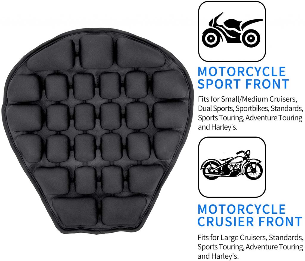 air seat for motorcycle