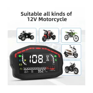 Motorcycle Digital Meter infinity Display New For Yamaha Honda Suzuki