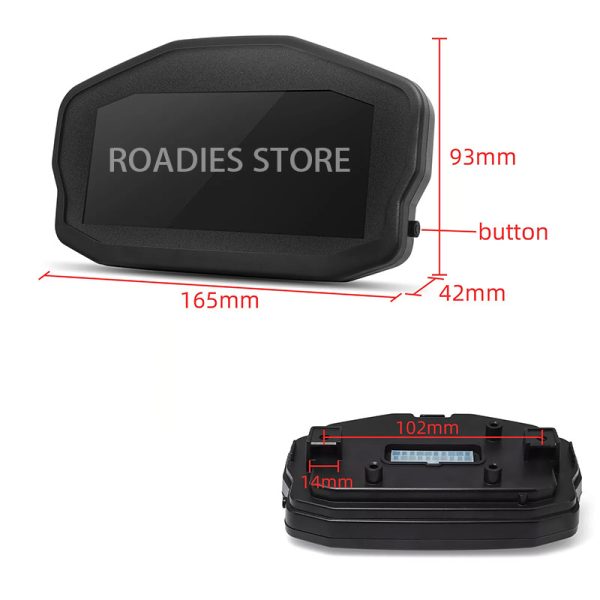 Motorcycle Digital Meter infinity Display New For Yamaha Honda Suzuki