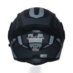 JIEKAI JK-902 Matt Grey Black Uplift Dual Visor Helmet DOT New