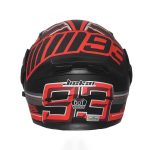 JIEKAI JK-902 Matt RED Black Uplift Dual Visor Helmet DOT New