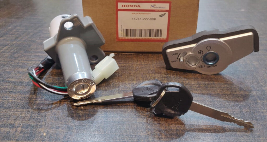 honda cb trigger lock set price