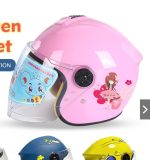 ADLO Kids Children Baby Motorcycles Safety Helmet 45-52cm Size ABS Unbreakable