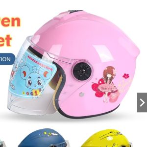 ADLO Kids Children Baby Motorcycles Safety Helmet 45-52cm Size ABS Unbreakable