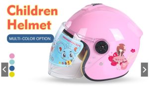 ADLO Kids Children Baby Motorcycles Safety Helmet 45-52cm Size ABS Unbreakable