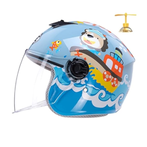 YOHE Kids Children Baby Motorcycles Safety Helmet Sweet rabbit High Quality 45-52cm Size ABS Unbreakable