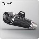 Motorcycle Akrapovic Exhaust E33 Muffler Bass Loud Performance DB Killer High Quality