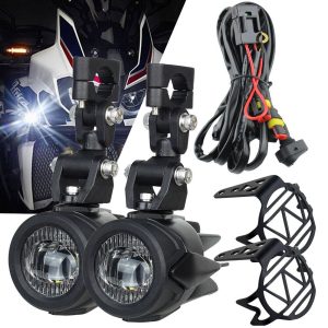 BMW Water Bird 40W LED Auxiliary Fog Lights Driving Lamps For Motorcycle Jeep