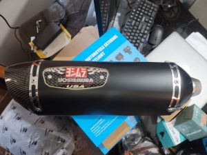 Motorcycle Yoshimura Exhaust Long Big Muffler Silencer High Quality For Higher cc