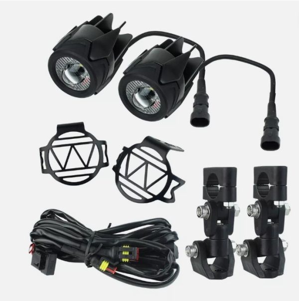 Water Bird 40W LED Auxiliary Fog Lights Driving Lamps For Motorcycle Jeep (2)