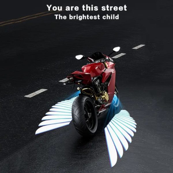 Angle Wing LED Light Single Color RED BLUE WHITE Motorcycle Car jeep