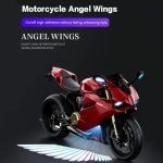 Angle Wing LED Light Single Color RED BLUE WHITE Motorcycle Car jeep