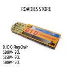 DID Golden O-Ring Chain 520HV 525HV 530HV For O Ring Motorcycle