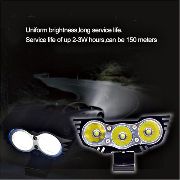 Eagle Eye Butterfly White Triple External LED Light 1Pc