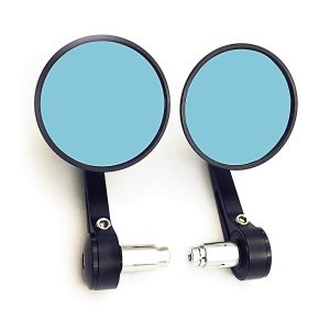 High Quality Cafe Racer CNC Motorcycle Rear View Bar End Mirror Handlebar Mirrors