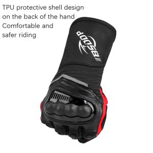 Motorcycle BSDDP Winter Gloves RG09 Waterproof Hand Knuckles Protection Windproof Rider Safety Riding Gear