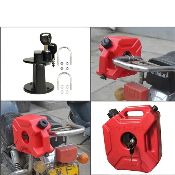 Motorcycle Jerry Can 5 Liter Gas Fuel Tank Plastic Petrol Car Spare Container Gasoline Petrol Tank Canister ATV Jerrycan 1pc