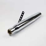 Motorcycle Vintage Cafe Racer Slip-on Exhaust Classic Brat Chopper bobber for Royal Enfield and Harley Muffler E03