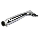 Motorcycle Vintage Cafe Racer Slip-on Exhaust Classic Brat Chopper bobber Fish Tail for Royal Enfield and Harley Muffler E01