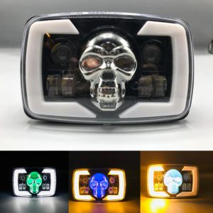 NEW Square Skull Style Headlight Beam Original Fitting For Honda CD70 CG125