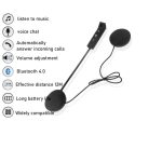 BSDDP BT-10 Wireless Bluetooth 4.0 Device Call Music Headset For Motorcycle Riding Helmet Headphones