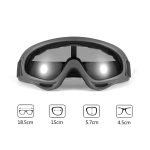 Goggles Lens Frame Outdoor Sports Winter Windproof Motorcycling Ski Goggles Snowboard Eyewear Glasses Bicycle bike Accessories