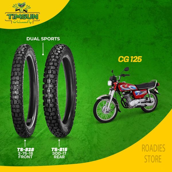 Honda CG 125 Tires Set For Off Bad Roads Trail Agriculture Tyre