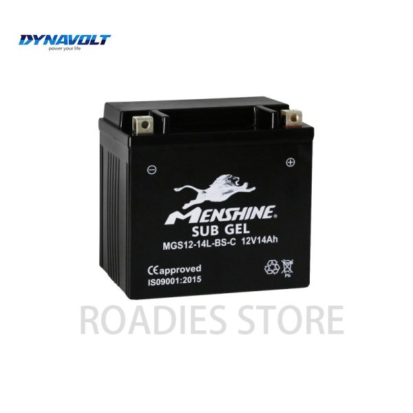 Motorcycle Daynavolt MGS12-14L-BS-C 12v 14Ah High Quality Sub-Gel Technology Power Sports Battery