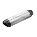 Motorcycle MIVV Exhaust Universal Muffler Silencer Free Flow DB Killer Bass Loud Increase Performance