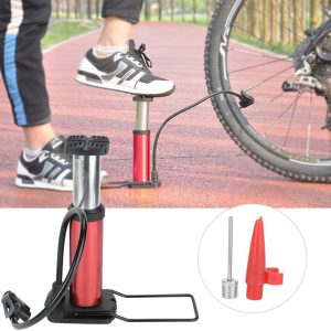 Portable Air Foot Pump For Motorcycle Bicycle Football Air Pump