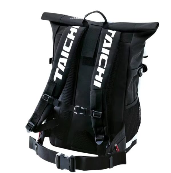 TAICHI 272 Waterproof Bag pack with LED Neon Light Riding Luggage Bag Motorcross bagpack Travel backpack