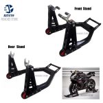 HZYEYO-T030 Aluminum Alloy Light Weight Motorcycle High Strength Paddock Stand Wheel Stand & Front Rear Support Frame For Sports Bikes