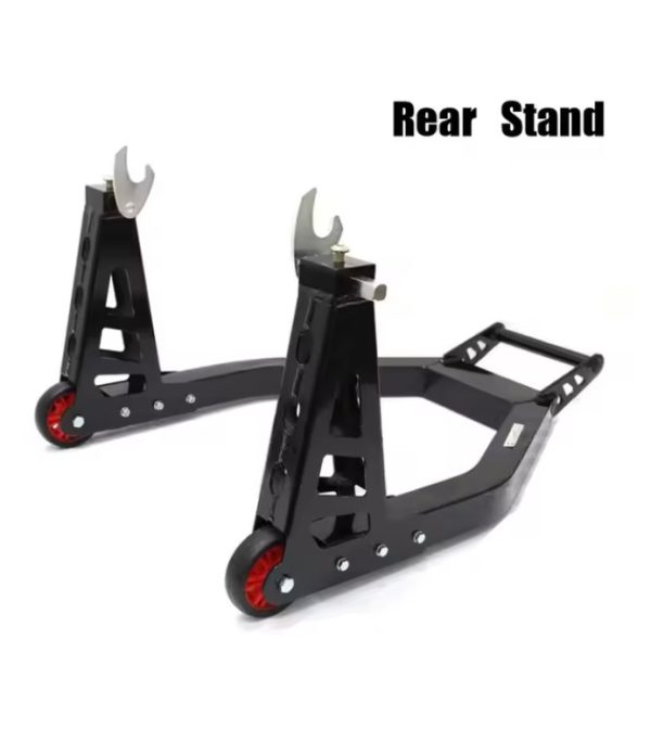 HZYEYO-T030 Aluminum Alloy Light Weight Motorcycle High Strength Paddock Stand Wheel Stand & Front Rear Support Frame For Sports Bikes