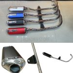 Motorcycle CBR Exhaust for Honda CG125 with Complete Bend Pipe Silencer