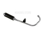 Motorcycle CBR Exhaust for Honda CG125 with Complete Bend Pipe Silencer