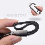 Premium Metal Leather Bikes Keychain Unique Stylish Hook Belt for Men Women Key Chain