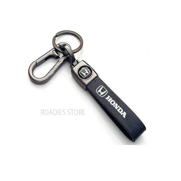 Premium Metal Leather Bikes Keychain Unique Stylish Hook Belt for Men Women Key Chain