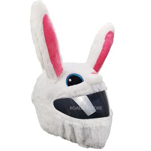 Universal Adifare Rabbit Bunny Fun Motorcycle Winter Full Helmet Cover Dust Protection