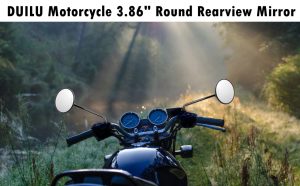 Universal Round Mirrors Adjustable Motorcycle Retro Rear View Classic Retro Handlebar Side Mirror