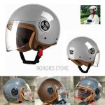 Motorcycle Half Face Helmet Men Women High Quality Open Face female