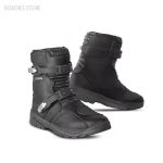 Roadies Wolf Mid Adventure Double Buckle L2 High Tech Waterproof Motorcycle Boots Touring Shoes Real Leather Low Ankle Motorbike