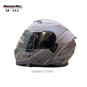 Super Air Helmet SP-912 Uplift Dual Visor DOT Approved SP 912 Removeable Padding With Spoiler SP912