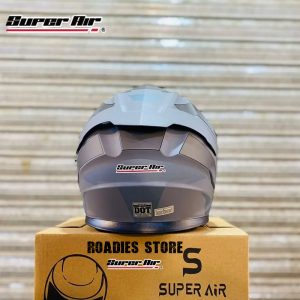 Super Air Helmet SP-912 Uplift Dual Visor DOT Approved SP 912 Removeable Padding With Spoiler SP912